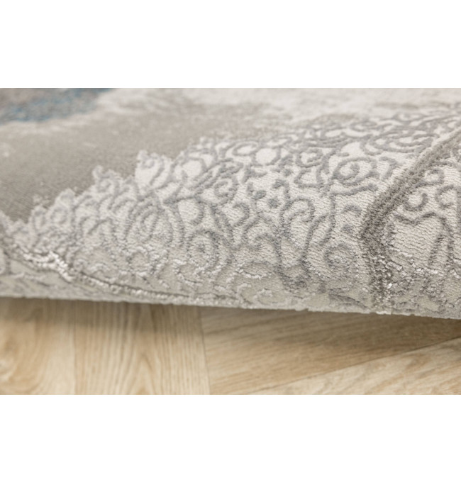 Koberec Allora Plus B827B ornament, šedý
