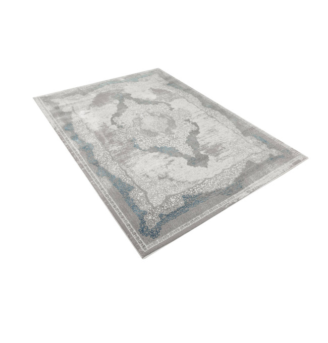 Koberec Allora Plus B827B ornament, šedý