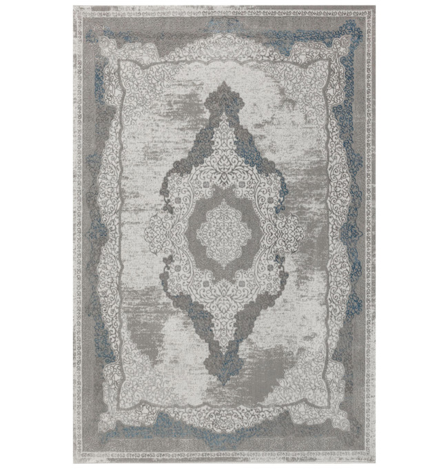 Koberec Allora Plus B827B ornament, šedý