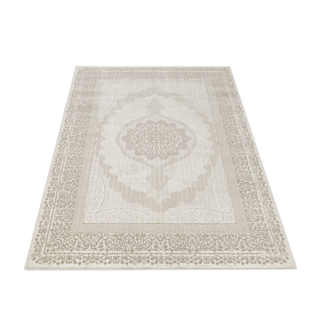 Koberec Allora Plus E976A ornament, krémový / béžový