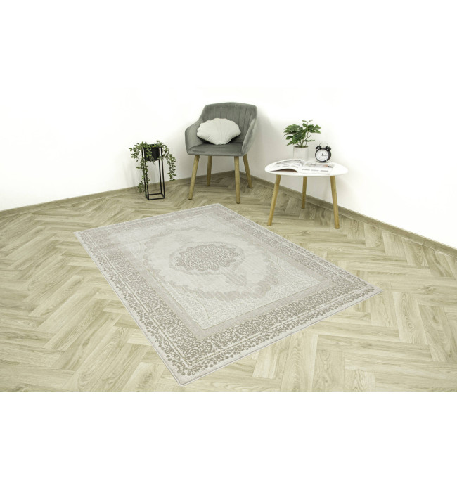 Koberec Allora Plus E976A ornament, krémový / béžový