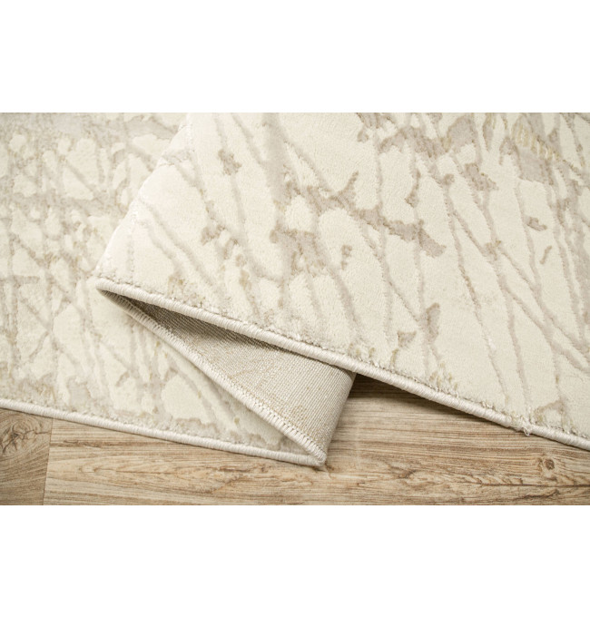 Koberec Allora Plus F928A rám / mramor, krémový