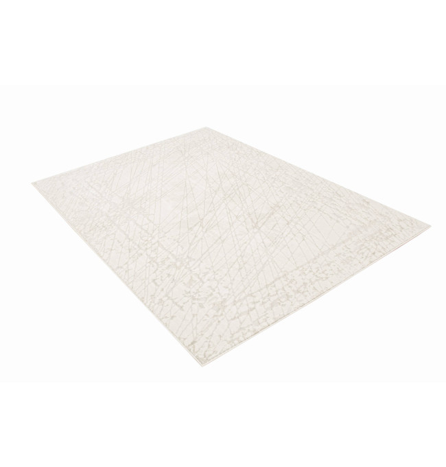 Koberec Allora Plus F928A rám / mramor, krémový