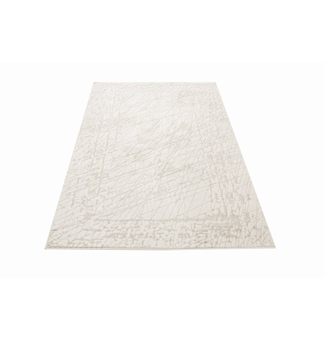 Koberec Allora Plus F928A rám / mramor, krémový
