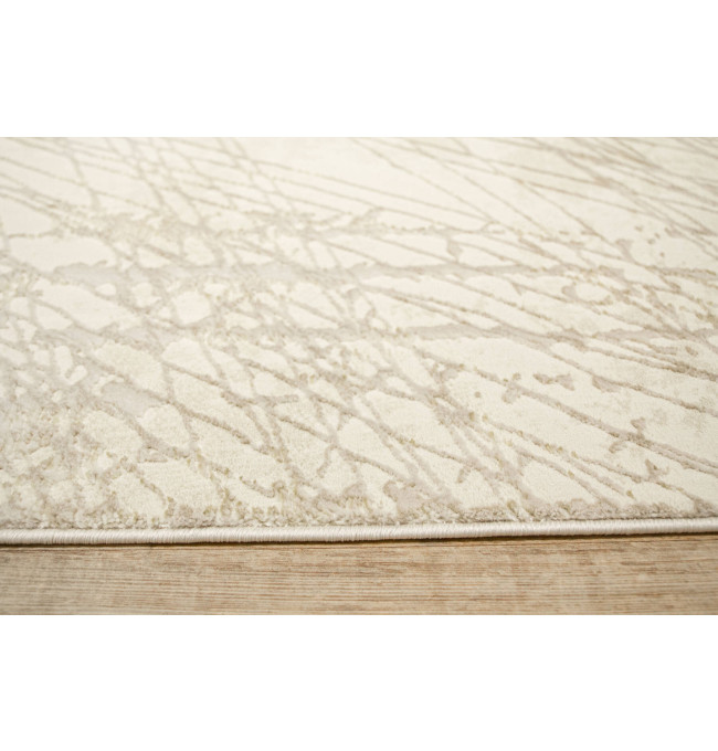 Koberec Allora Plus F928A rám / mramor, krémový