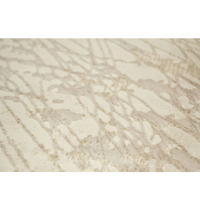Koberec Allora Plus F928A rám / mramor, krémový