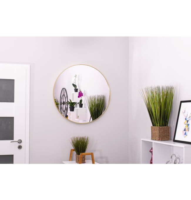 Zrcadlo se zlatým rámem