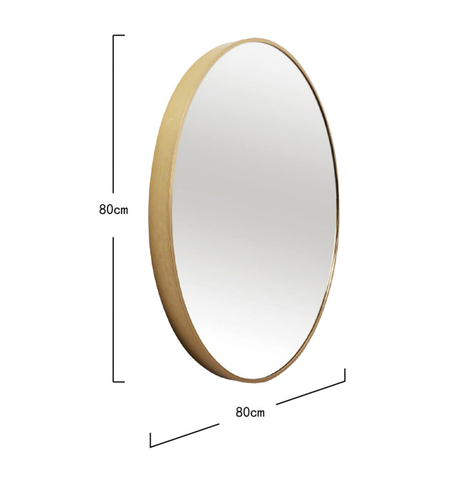 Zrcadlo ELORA se zlatým rámem 872018