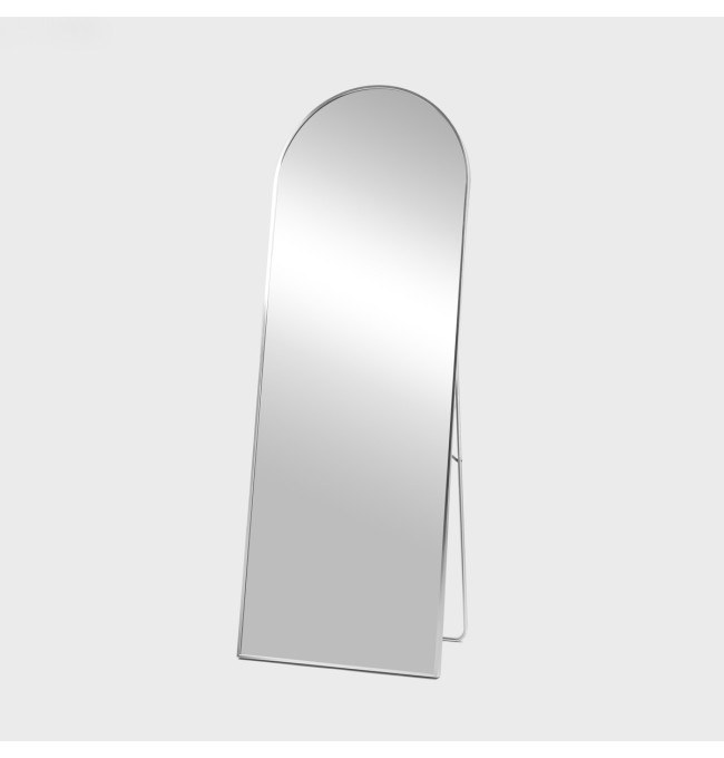 Stojací zrcadlo ELORA stříbrné 736070