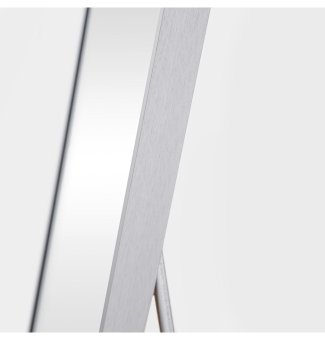 Stojací zrcadlo ELORA stříbrné 736070