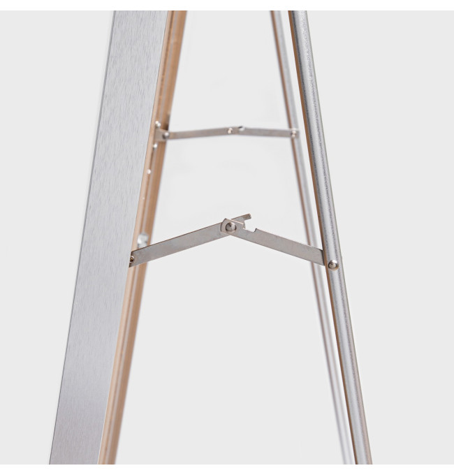 Stojací zrcadlo ELORA stříbrné 736070