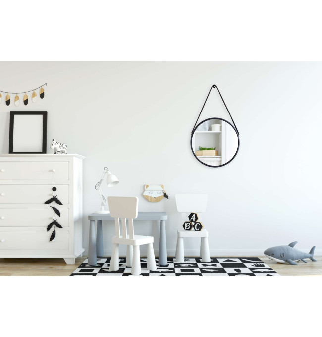 Zrcadlo MIRAGE 50 cm černé