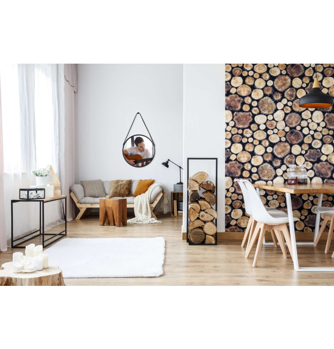 Zrcadlo MIRAGE 50 cm černé