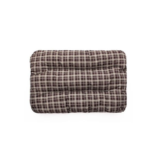 Matrace ECO PRESTIGE R1 károvaný, hnědý