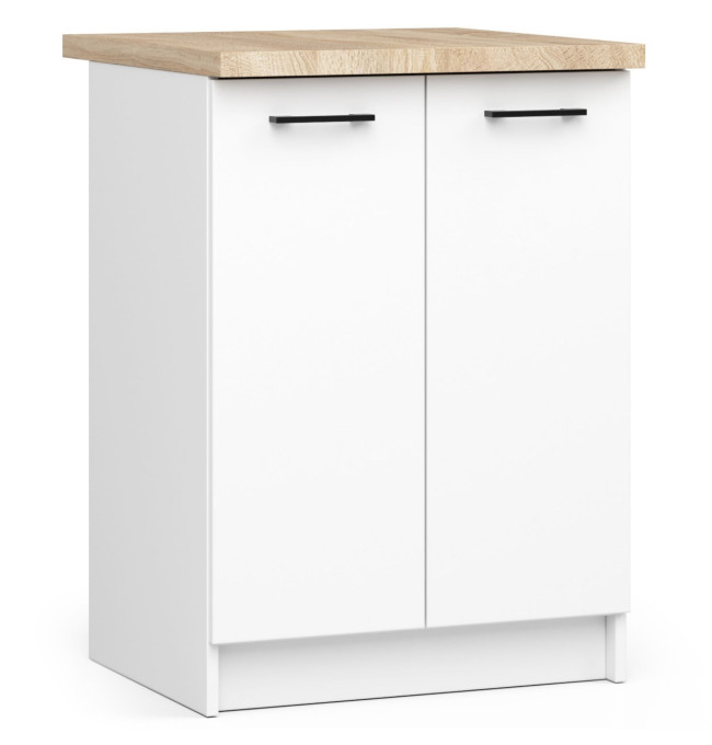 Kuchyňská linka OLIWIA 2.4 m beton / bílá