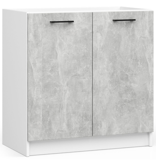 Kuchyňská linka OLIWIA 2.4 m bílá / beton