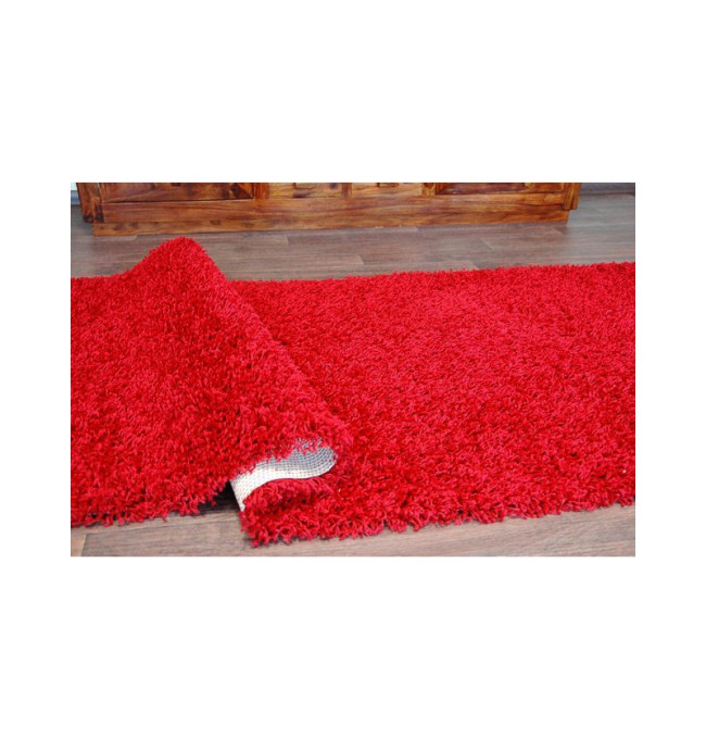 Metrážový koberec SHAGGY bordo