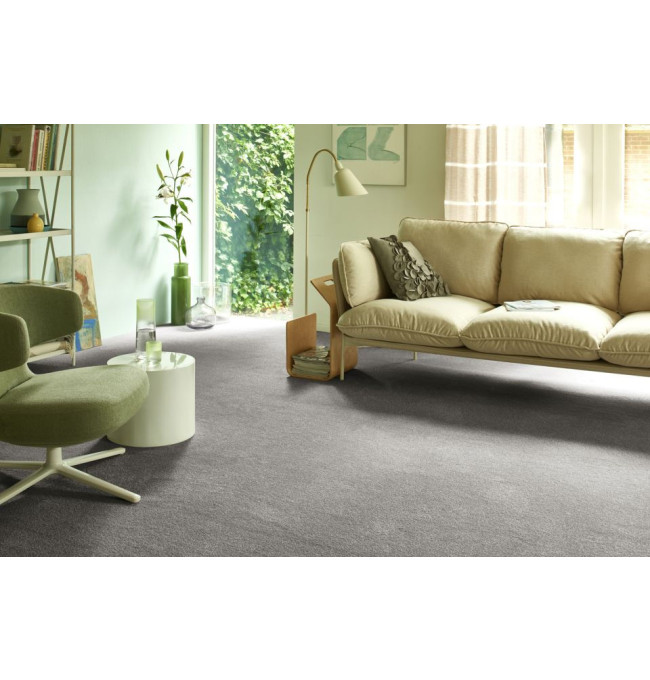 Metrážový koberec VARUNA šedý