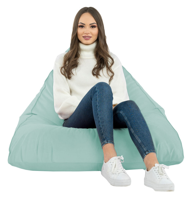 Sedací vak Bermudy SAKO mátový plyš