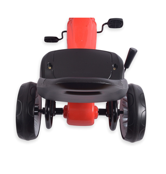 Šlapací motokára POWER červená