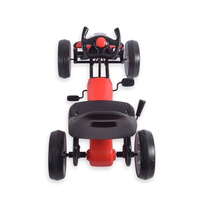 Šlapací motokára POWER červená