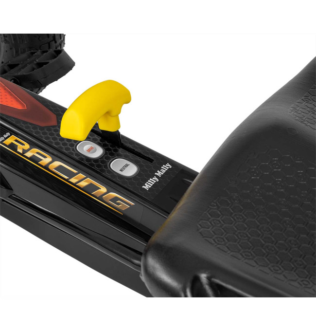 Šlapací motokára Thor černá