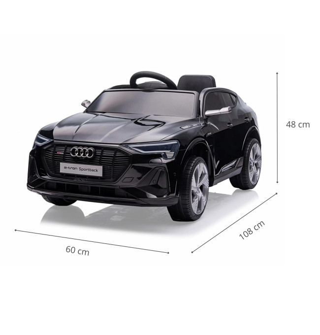 Elektrické autíčko Audi E-Tron Sportback 4x4 černé