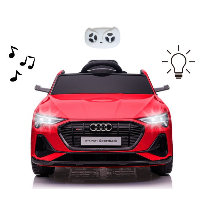 Elektrické autíčko Audi E-Tron Sportback 4x4 červené