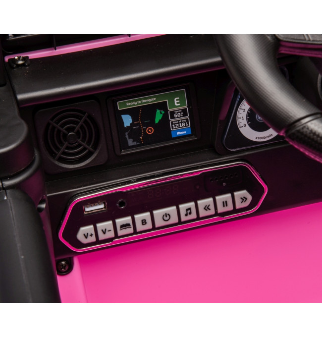 Elektrické autíčko Toyota FJ Cruiser růžové