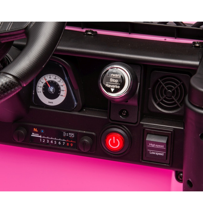 Elektrické autíčko Toyota FJ Cruiser růžové