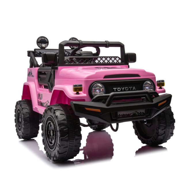 Elektrické autíčko Toyota FJ Cruiser růžové
