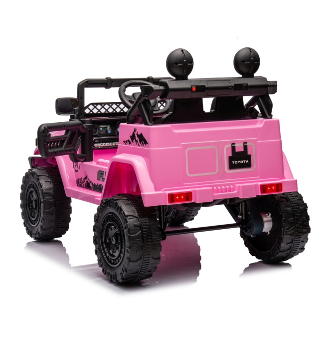 Elektrické autíčko Toyota FJ Cruiser růžové