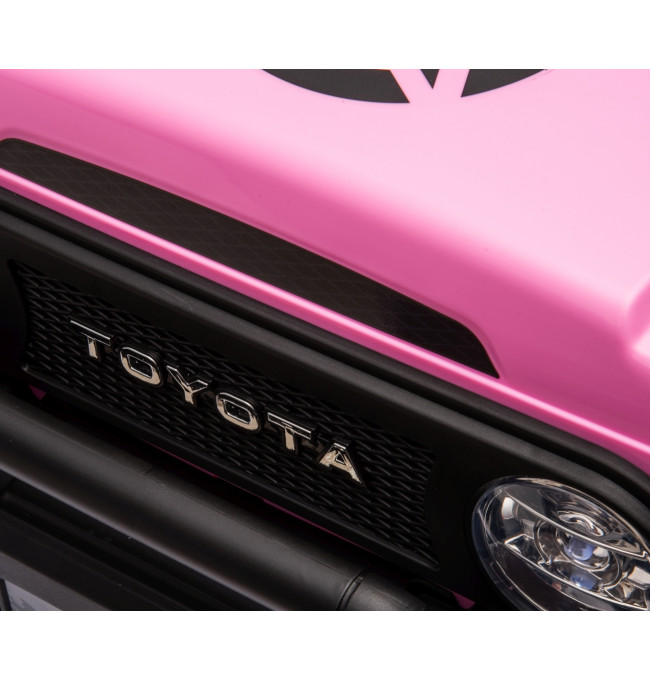 Elektrické autíčko Toyota FJ Cruiser růžové
