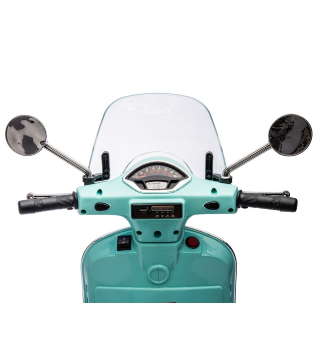 Elektrický skútr Vespa GTS Super mátový