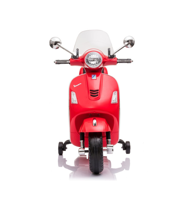 Elektrický skútr Vespa GTS Super červený