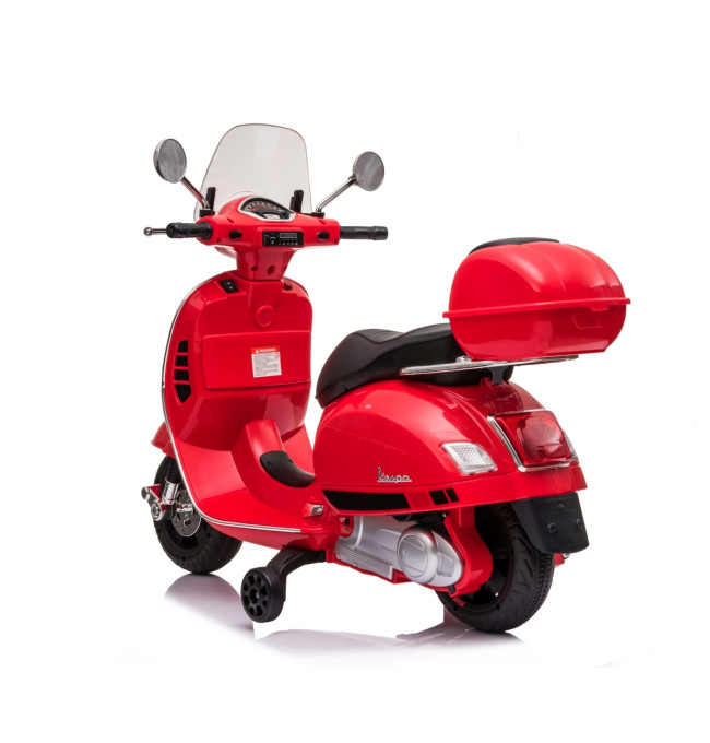 Elektrický skútr Vespa GTS Super červený