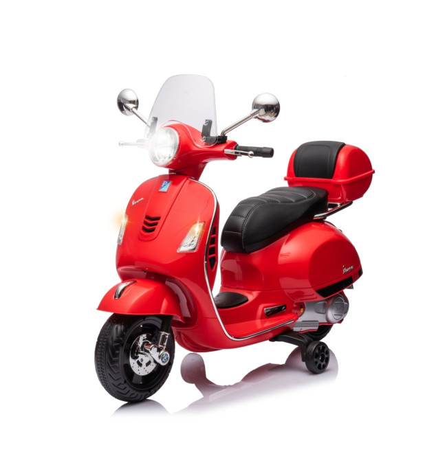 Elektrický skútr Vespa GTS Super červený