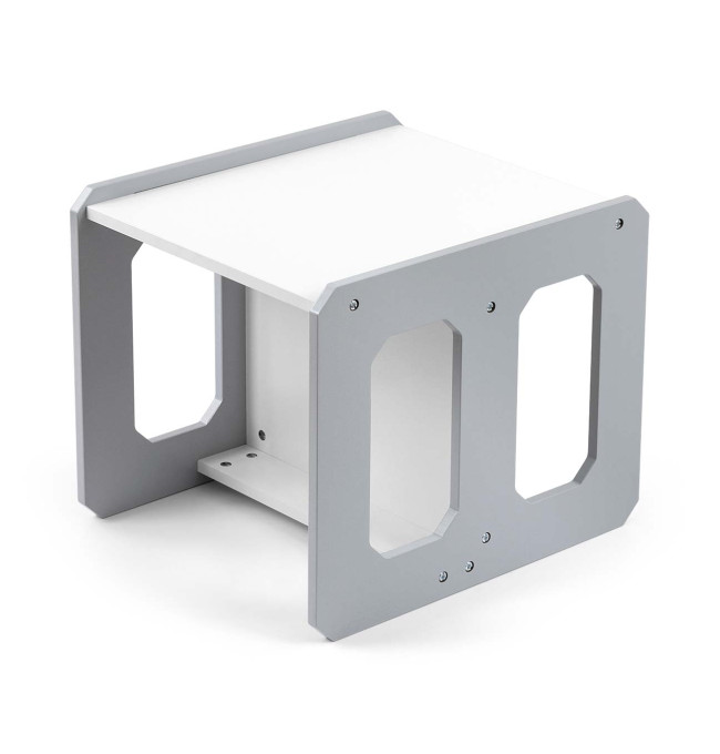 Dětský stůl Stella 3v1 šedý s židlí