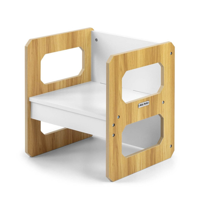 Dětský stůl Stella 3v1 naturální se židlí