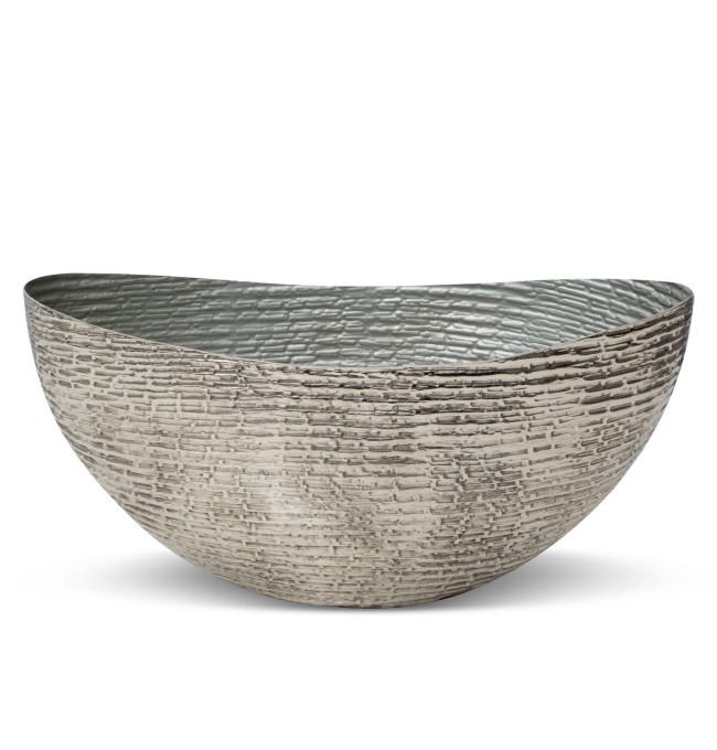 Dekorační miska PARI 1 03 stříbrná