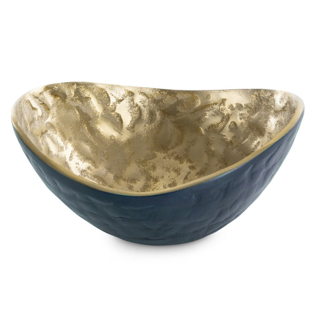 Dekorativní miska PEDRO1 12 granátová / zlatá