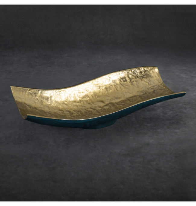 Dekorativní miska PEDRO2 07 granátová / zlatá