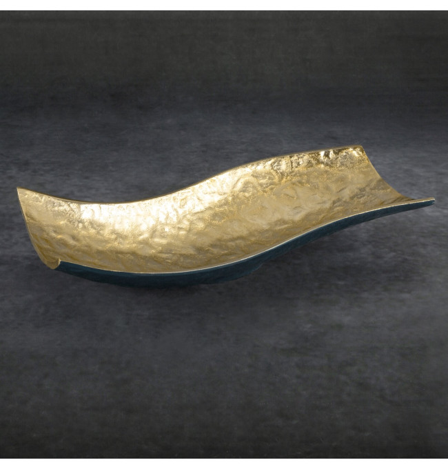 Dekorativní miska PEDRO2 08 granátová / zlatá