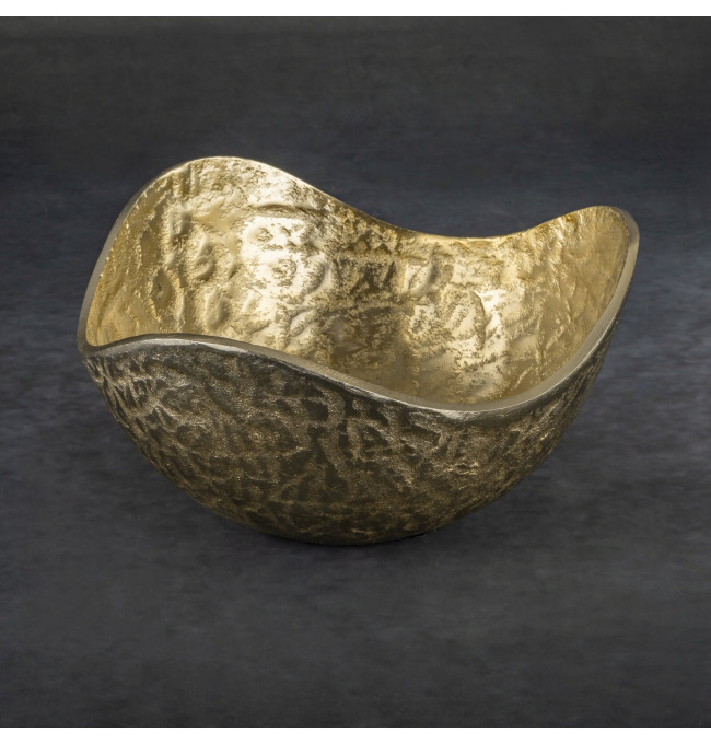 Dekorativní miska PEDRO3 06 zlatá