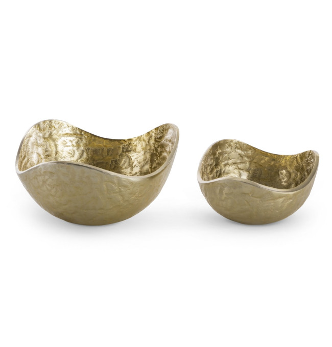 Dekorativní miska PEDRO3 06 zlatá