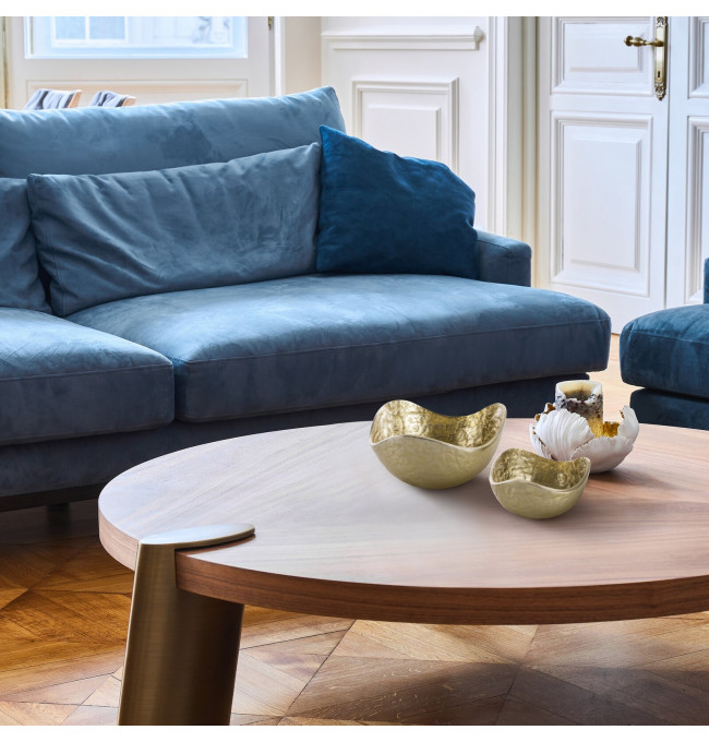 Dekorativní miska PEDRO3 06 zlatá