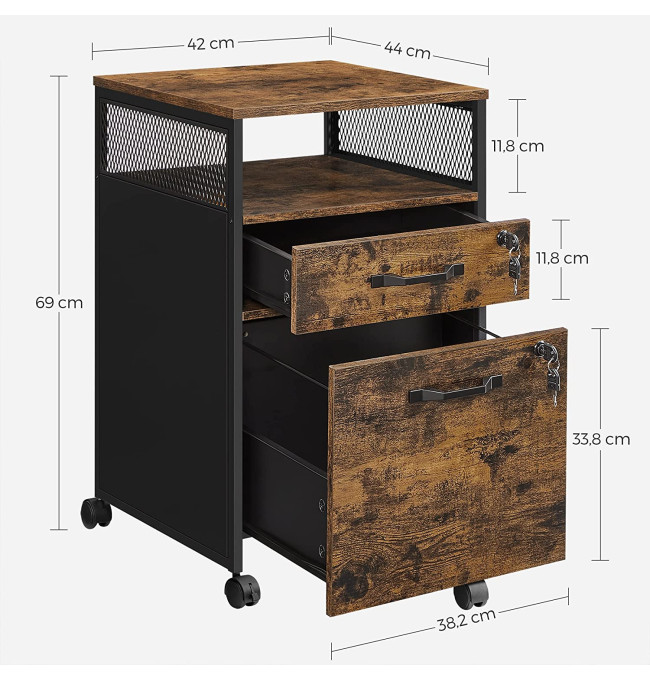 Mobilní skříňka na spisy OFC077B01