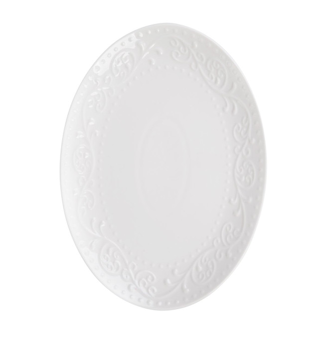 Servírovací talíř SYLIA s ornamentem 874715 35x25 cm