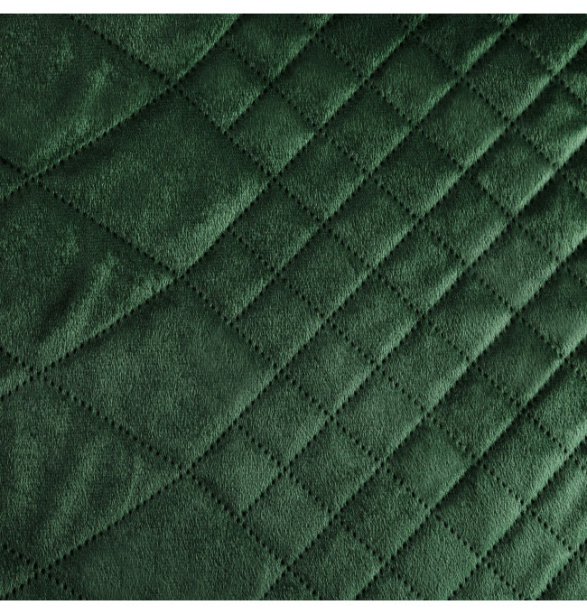 Přehoz LUIZ 3 tmavě zelený