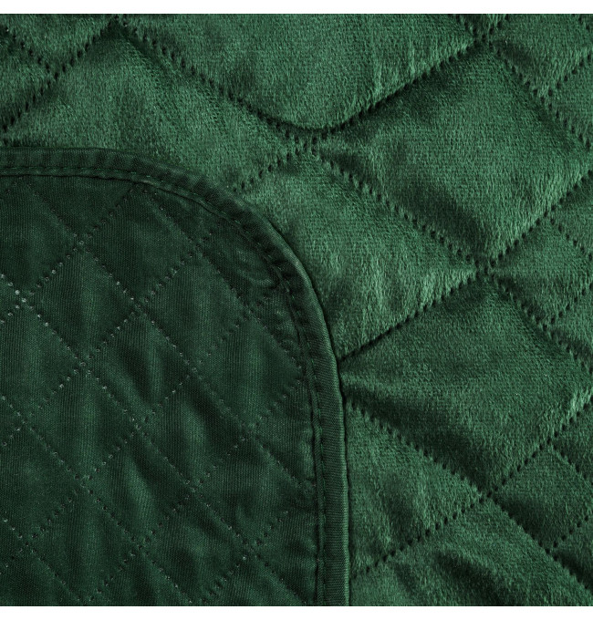 Přehoz LUIZ 3 tmavě zelený